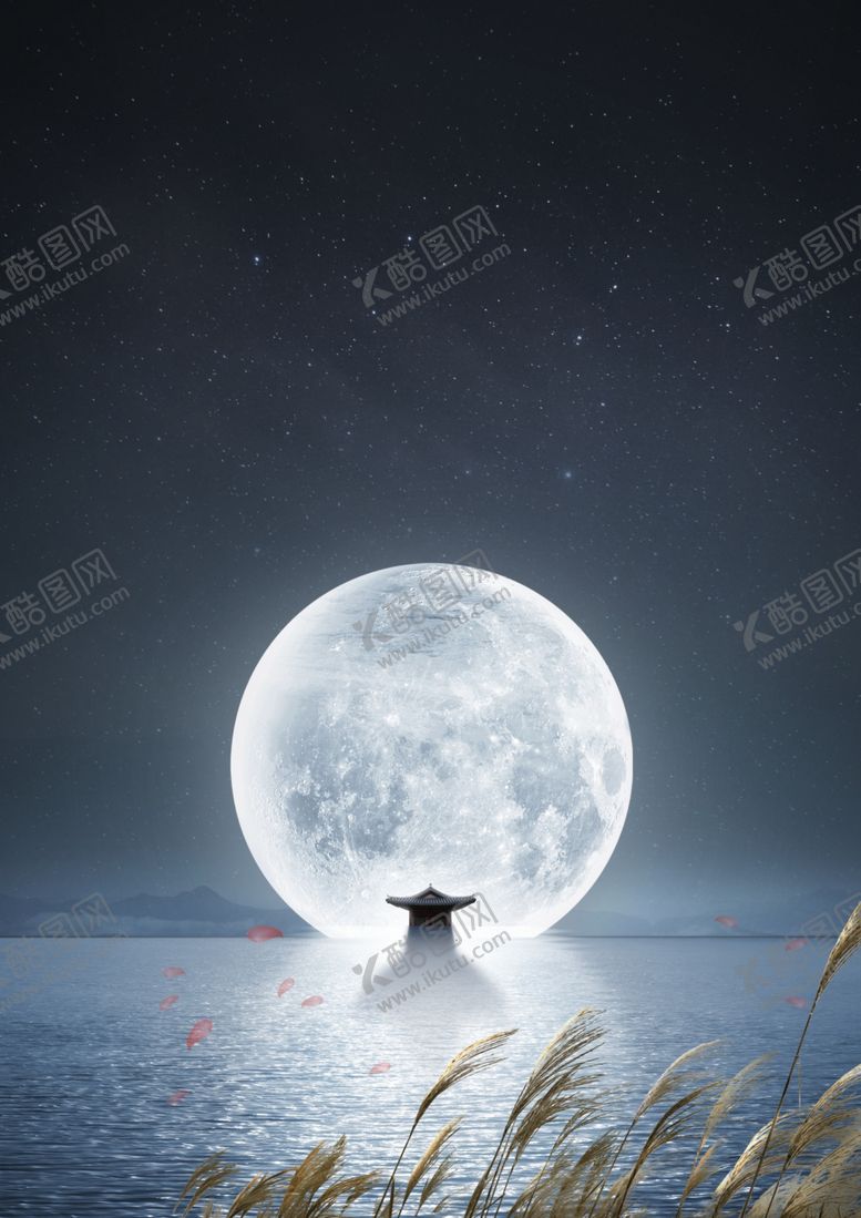 编号：82676405011810105124【酷图网】源文件下载-月亮背景