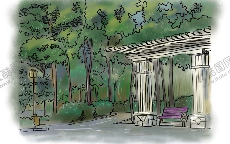 编号：19713709251640459670【酷图网】源文件下载-公园