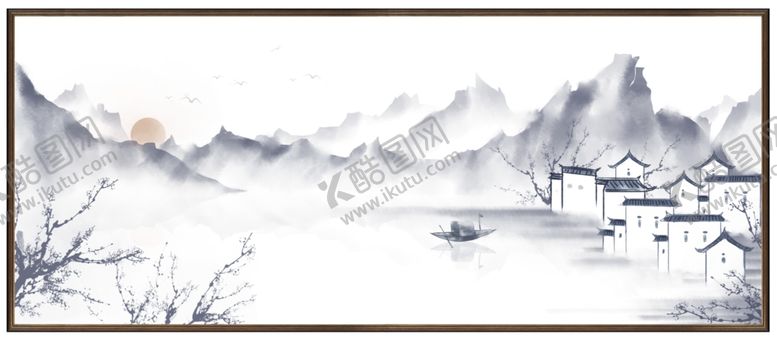 编号：40327909272035224386【酷图网】源文件下载-山水画风景