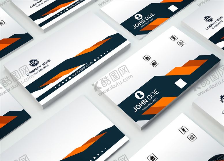 编号：23063309240435206165【酷图网】源文件下载-矢量名片模板