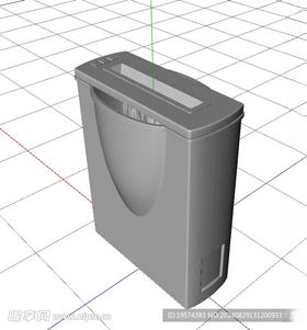C4D模型碎纸机