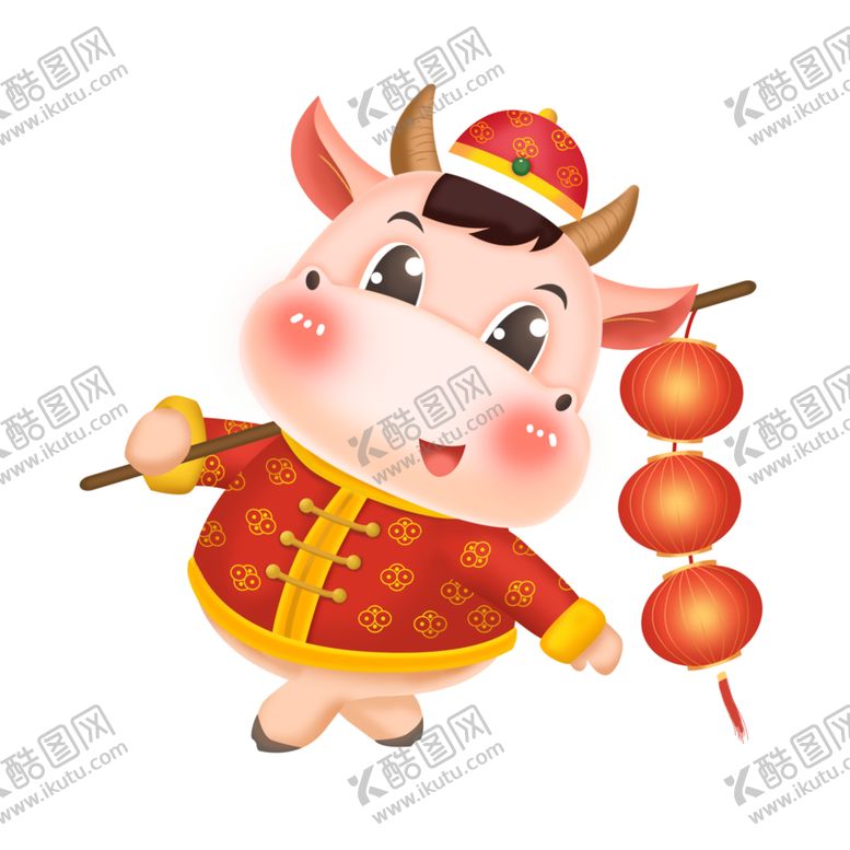 编号：54816504301445383859【酷图网】源文件下载-卡通牛形象