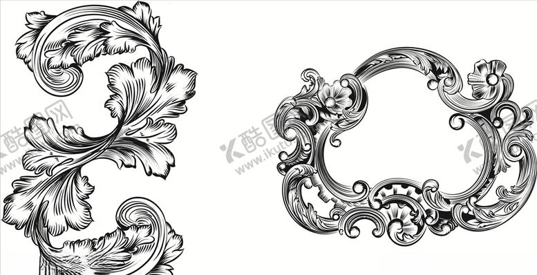 编号：45031910052324421245【酷图网】源文件下载-花纹花边