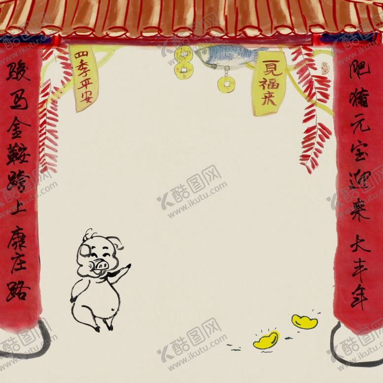 编号：65012310270042269841【酷图网】源文件下载-工笔画