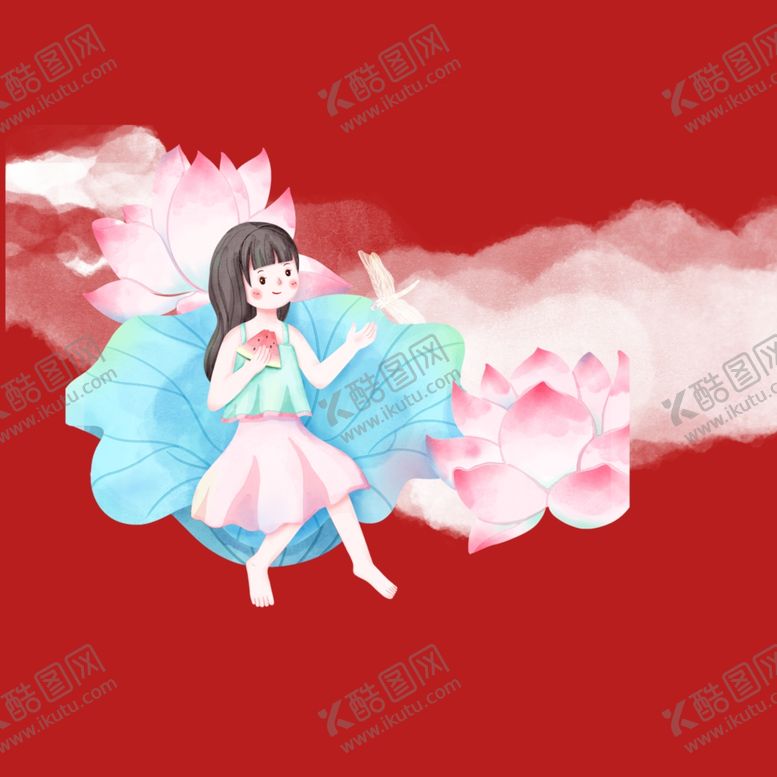 编号：71359602191455409024【酷图网】源文件下载-手绘女孩女人