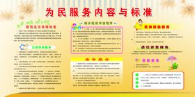 为民服务内容与标准