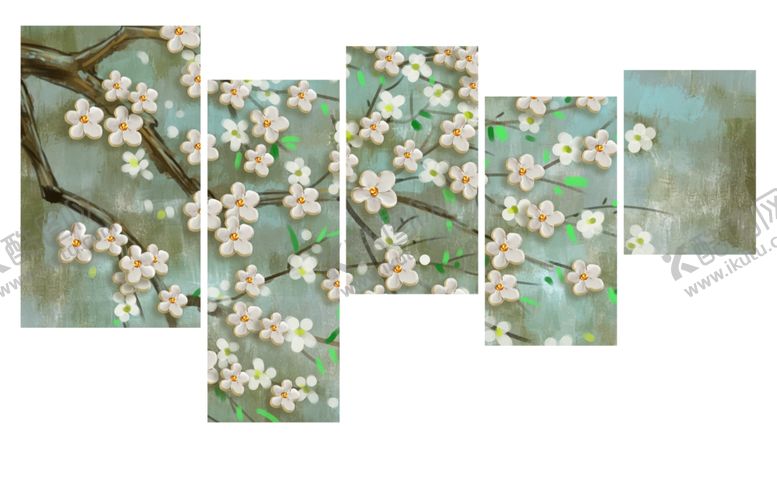 编号：65291910200913497177【酷图网】源文件下载-发财树油画装饰画