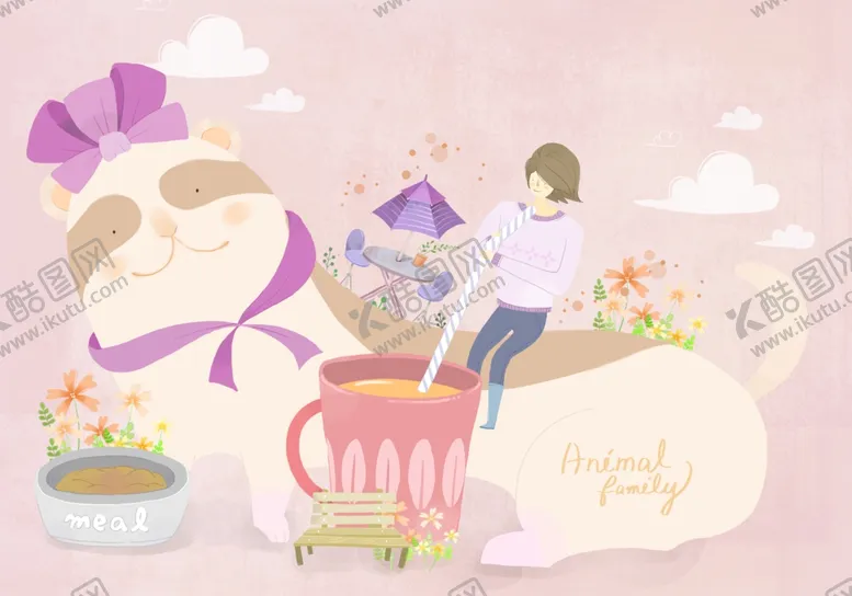 编号：18589404210454474226【酷图网】源文件下载-卡通创想男孩绘画