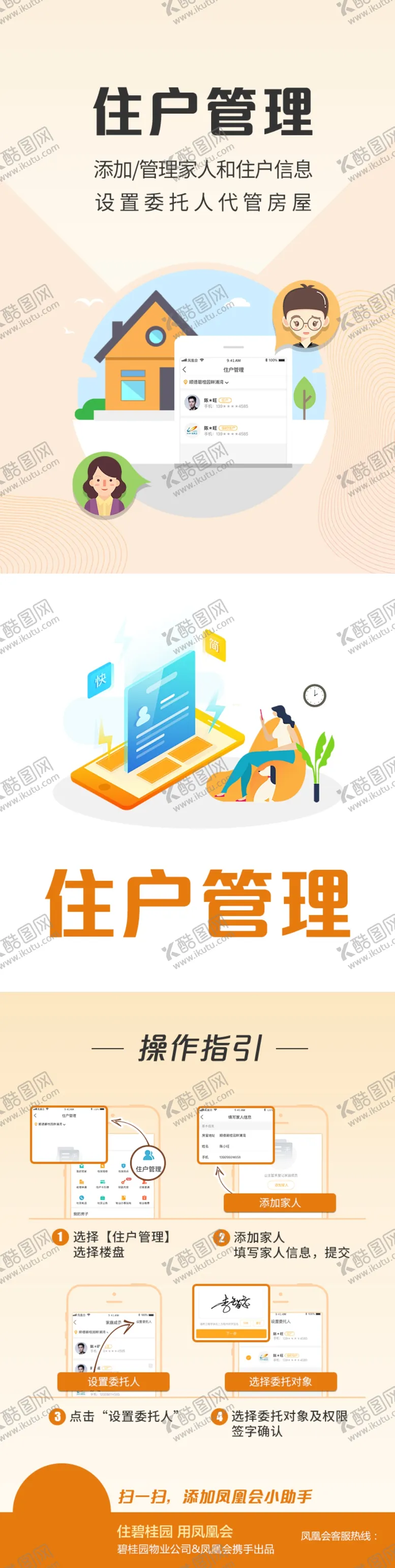 编号：21996403270937284288【酷图网】源文件下载-碧桂园物业服务住户管理