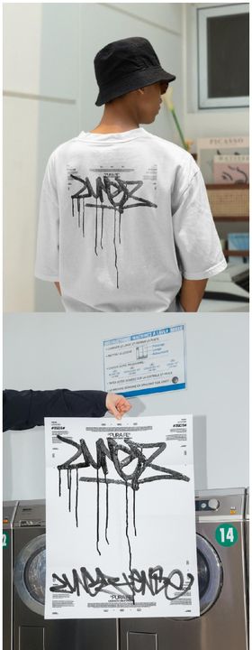 街头服装品牌VI模特设计