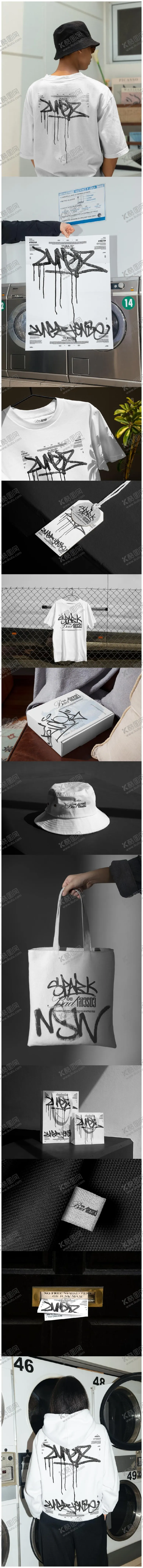 编号：49028701131907077162【酷图网】源文件下载-街头服装品牌VI模特设计