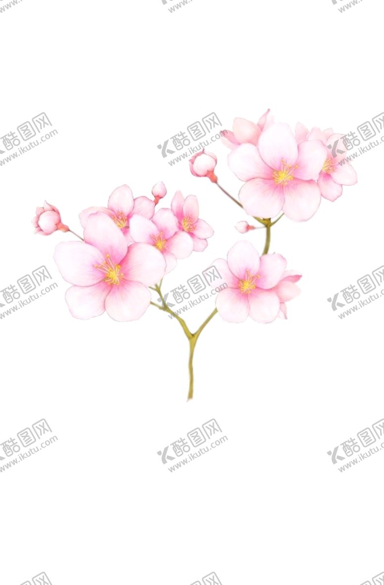 编号：56591110101731277195【酷图网】源文件下载-水墨传统国风花朵