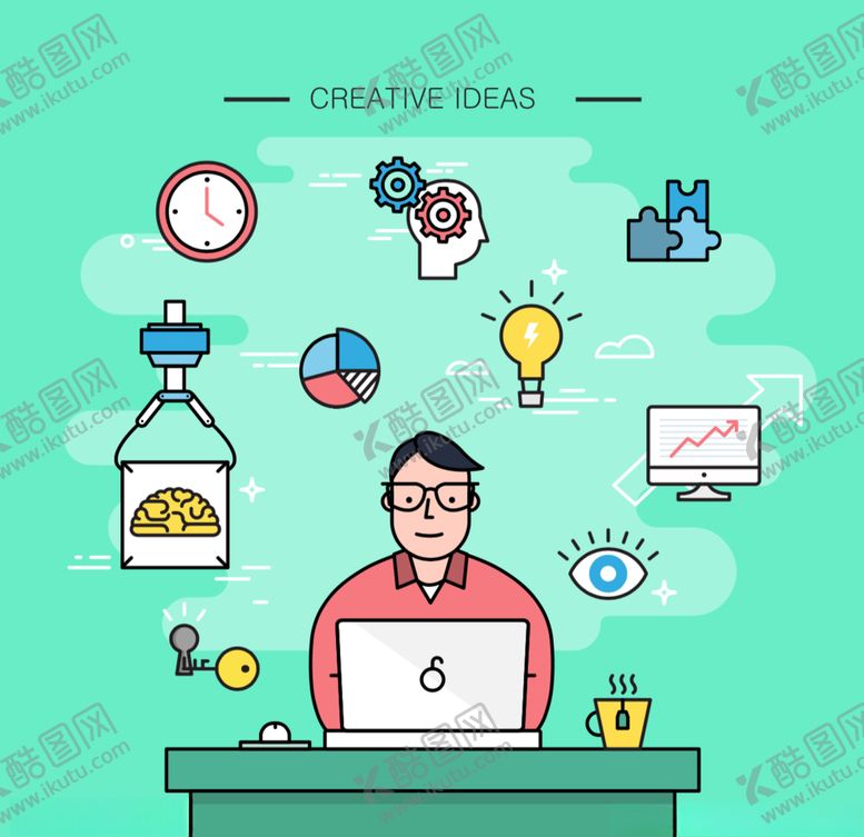 编号：32988709200927263012【酷图网】源文件下载-金融图表元素