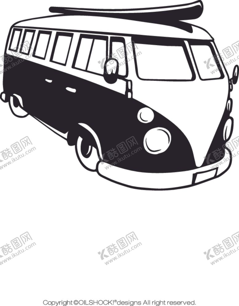 编号：46495010261316223102【酷图网】源文件下载-交通工具中巴汽车