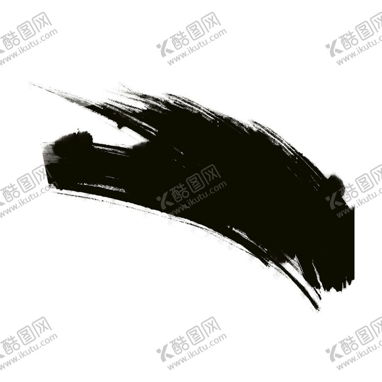 编号：94082509200746318257【酷图网】源文件下载-卡通水墨装饰笔刷元素