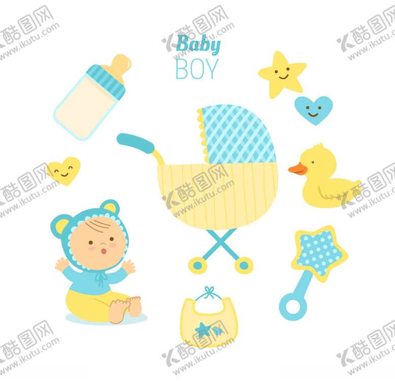编号：70159310081753141842【酷图网】源文件下载-婴儿元素相关