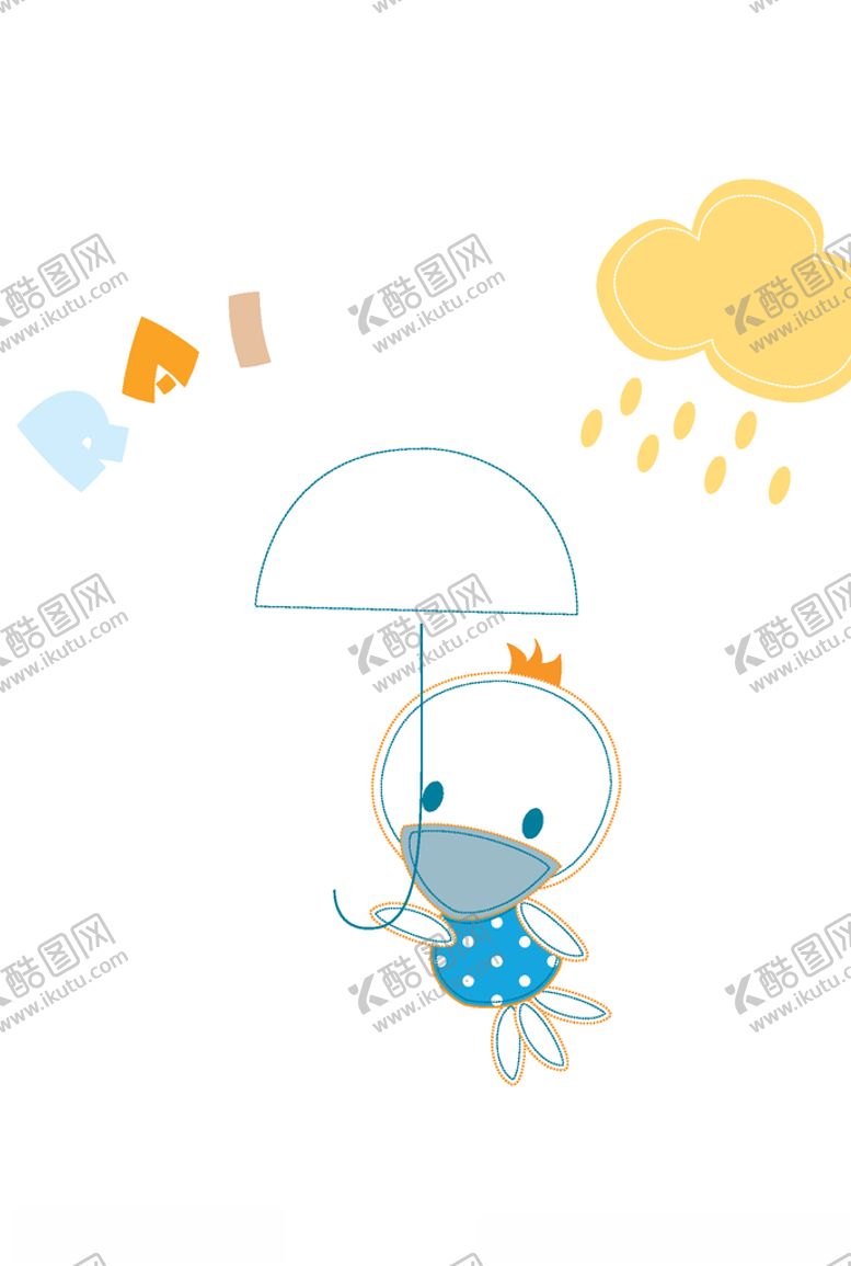 编号：14227707060501182177【酷图网】源文件下载-幼童印花