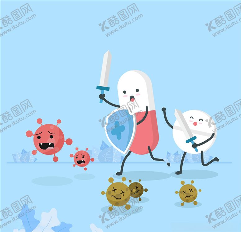编号：51680906142202323805【酷图网】源文件下载-抗击病菌