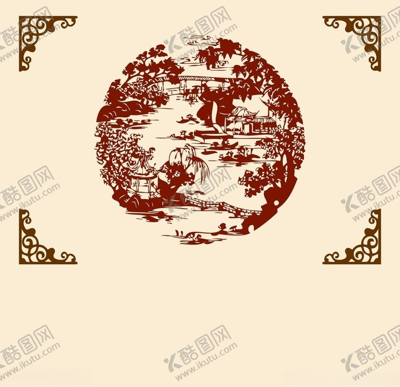 编号：75124607010629431924【酷图网】源文件下载-硅藻泥中式背景