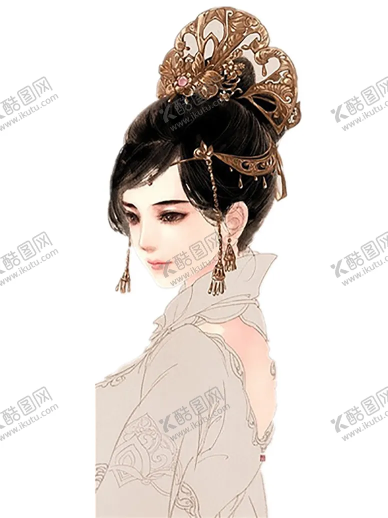 编号：88939202130812017889【酷图网】源文件下载-古装帅哥美女插画图片