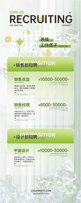 招聘海报