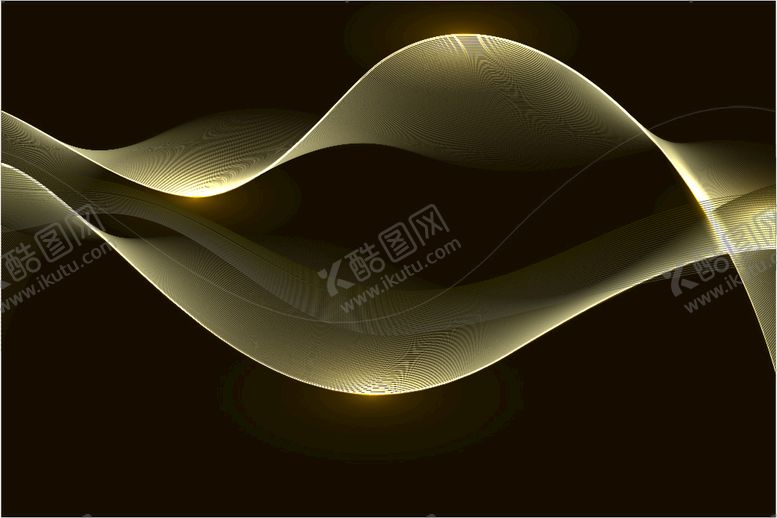 编号：61731111181047281523【酷图网】源文件下载-金色线条科技背景