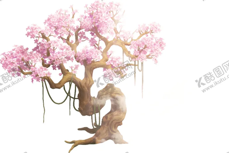 编号：92593504200110143886【酷图网】源文件下载-樱花装饰素材