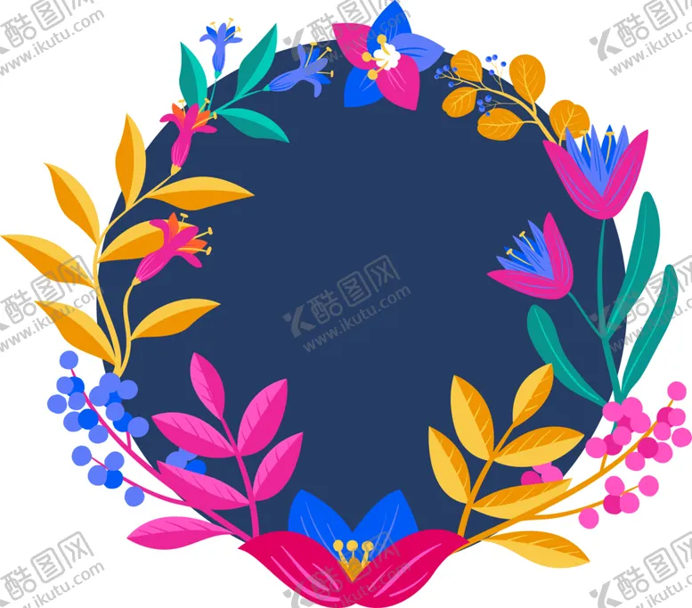 编号：20158201262156028172【酷图网】源文件下载-花朵标签免抠图