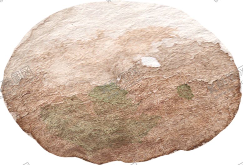 编号：94542309091229416793【酷图网】源文件下载-手绘水彩石头