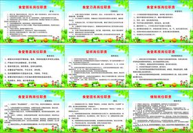中学食堂岗位职责