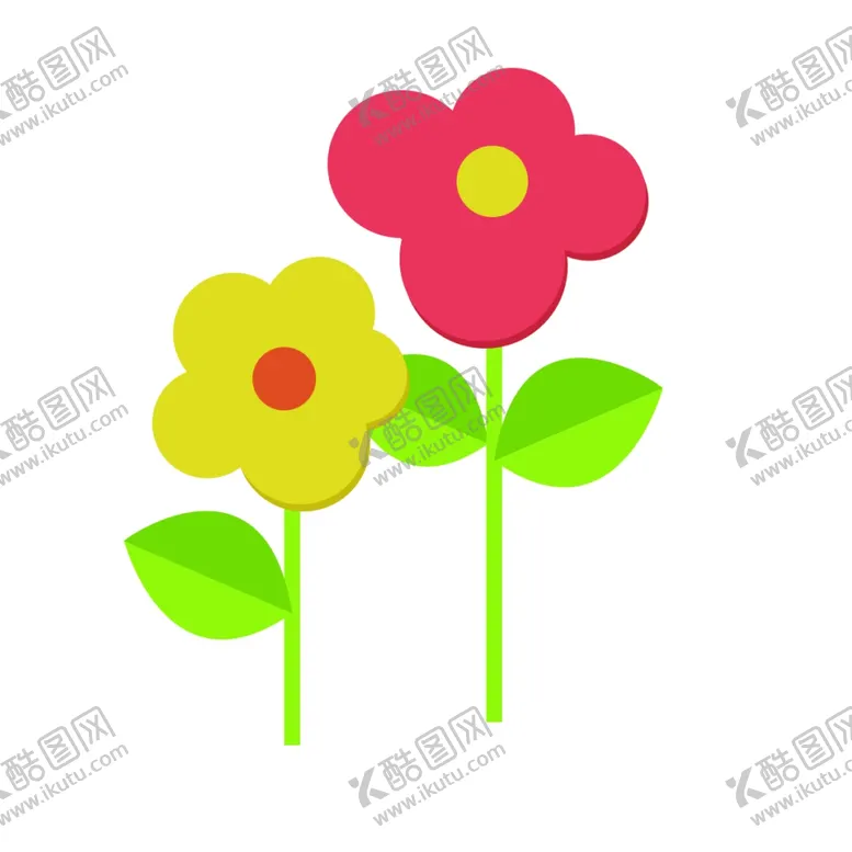 编号：14179802102026521822【酷图网】源文件下载-卡通花朵可爱小花