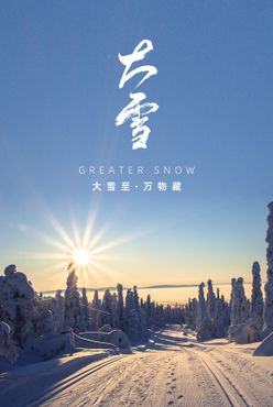 大雪海报