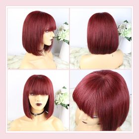 假发主图假发图片bob假发