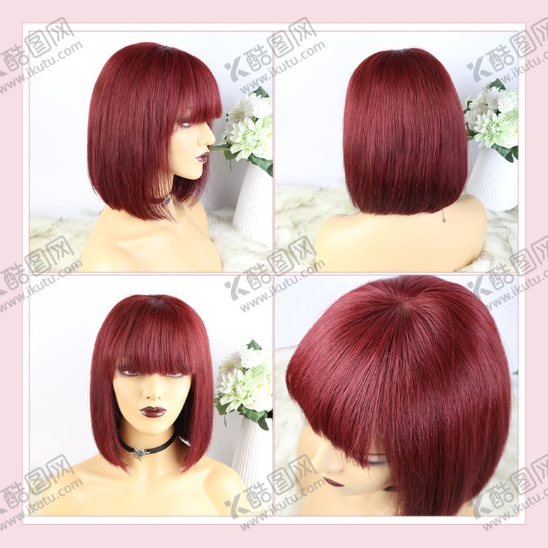 编号：47228010301607435553【酷图网】源文件下载-假发主图假发图片bob假发