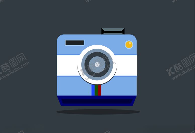 编号：82439809291204565996【酷图网】源文件下载-小相机图标绘制