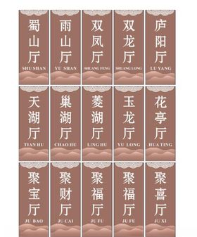 门牌