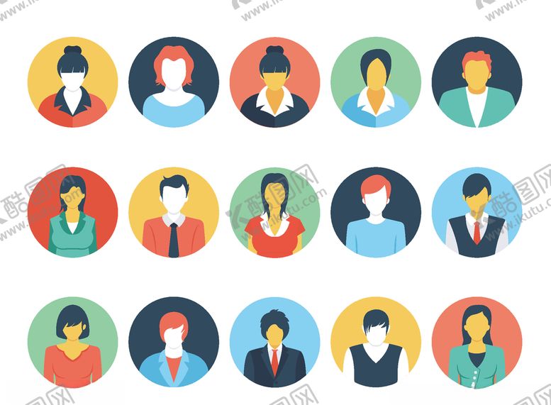 编号：23036809220542492643【酷图网】源文件下载-卡通人物素材