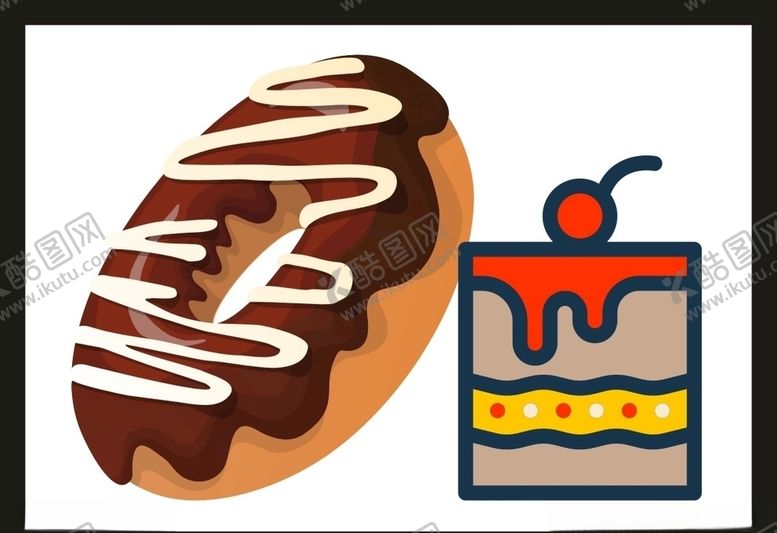 编号：71616509191947365290【酷图网】源文件下载-卡通美食餐饮