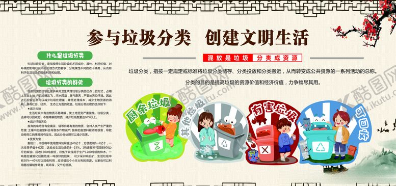编号：49086809191607102512【酷图网】源文件下载-垃圾分类