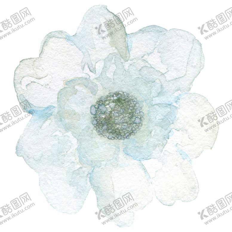 编号：98546905151839544822【酷图网】源文件下载-北欧小清新水彩花朵插画