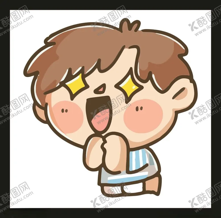 编号：73390702031908332030【酷图网】源文件下载-手绘儿童男孩