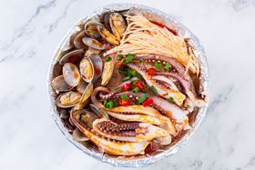 锡纸花甲鱿鱼粉丝