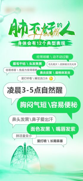 肺海报