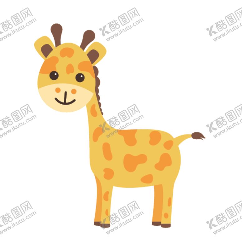 编号：55370707042256148598【酷图网】源文件下载-呆萌可爱小动物插画