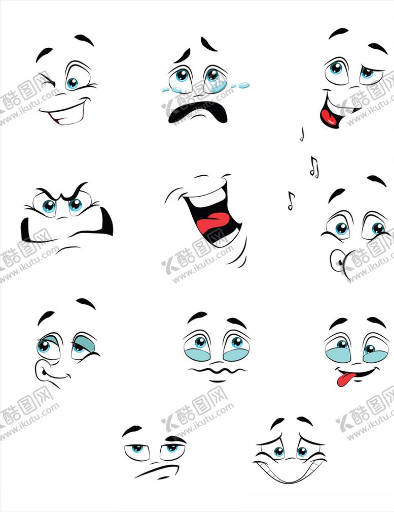 编号：25553310210044058512【酷图网】源文件下载-卡通表情