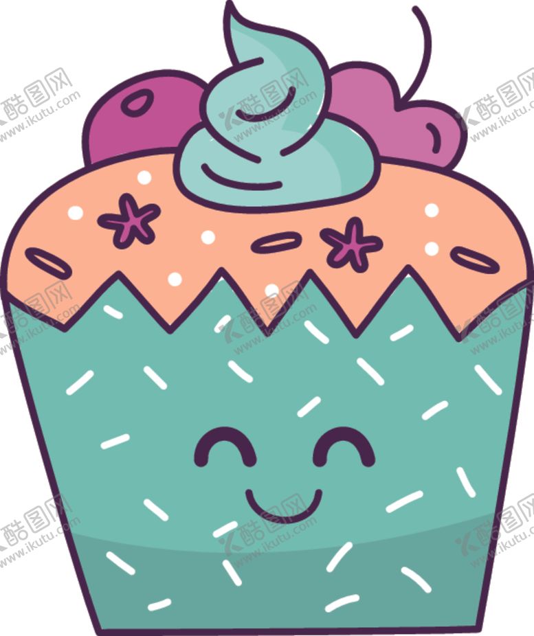 编号：11931309292107148606【酷图网】源文件下载-卡哇伊美食