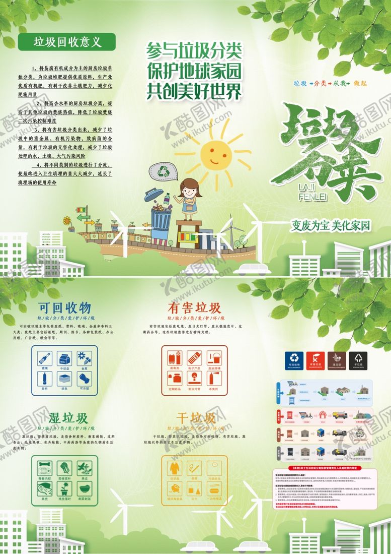 编号：33427709190545347280【酷图网】源文件下载-垃圾分类