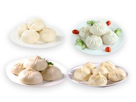 精抠分层包子图片