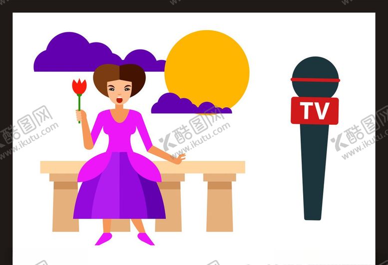编号：29254105130924042825【酷图网】源文件下载-手绘卡通插画
