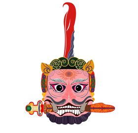 中国风少数民族装饰画